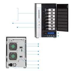Thecus N7700+ NAS Server