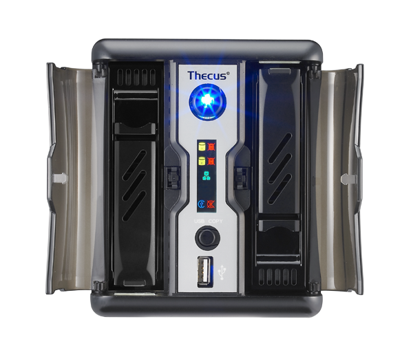【Thecas】 2Bay NAS☆N2200Plus☆HDD 500GB×2 Thecus NAS: Empowering Professionals. Rackmount NAS, Tower