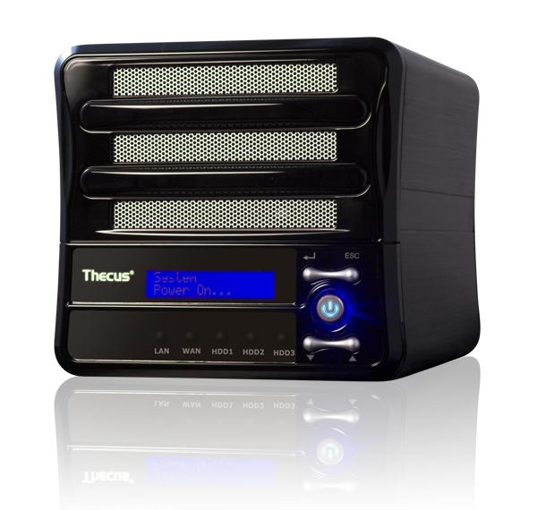 Linux NAS | Thecus N3200 - RAID 5 security and performance finally ...