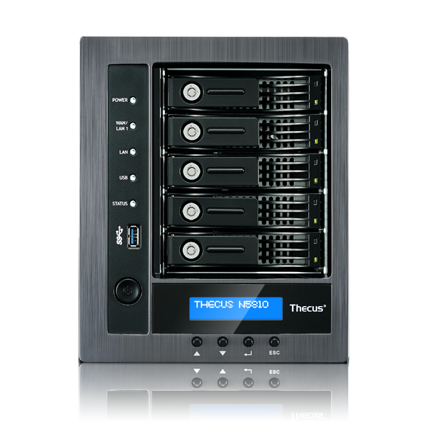 その他 Thecus N4100+ IP storage appliance NAS Thecus NAS: Empowering Professionals. Rackmount NAS, Tower